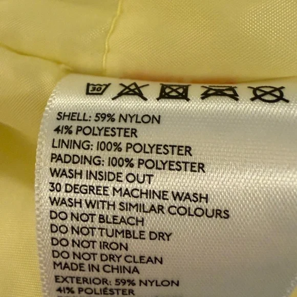 BDG Urban Outfitters Sunny Yellow Bomber Jacket - Picture 12 of 12